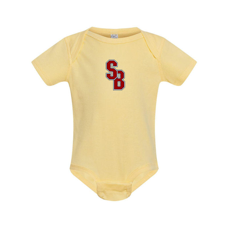 Stony Brook Seawolves  Rabbit Skins Infant Baby Rib Bodysuit